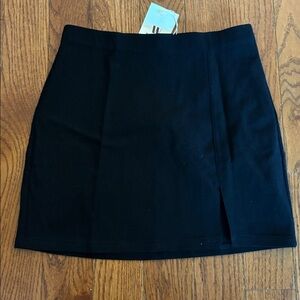 NWT Black Mini Skirt